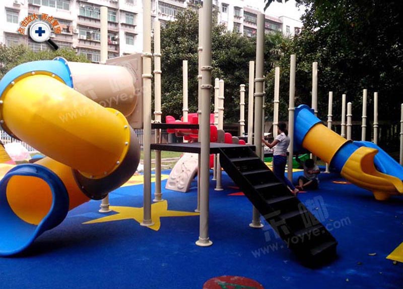 湖南衡阳钢铁厂附属幼儿园滑梯供应工程案例(图5)