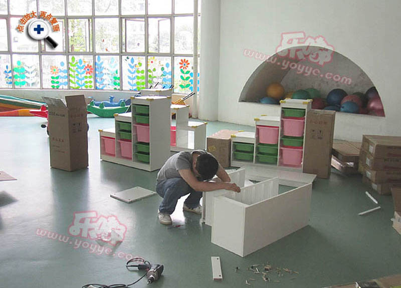 美的电器-美的实验幼儿园家具工程案例实拍图(图2)