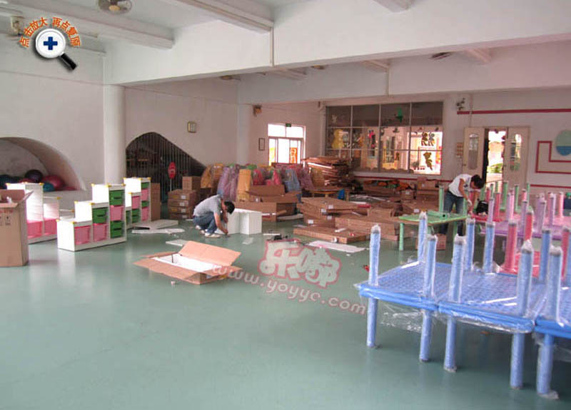 美的电器-美的实验幼儿园家具工程案例实拍图(图4)