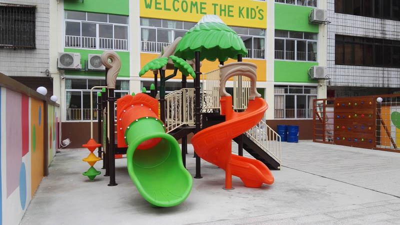 广东省云浮市城西幼儿园滑梯工程案例(图5)