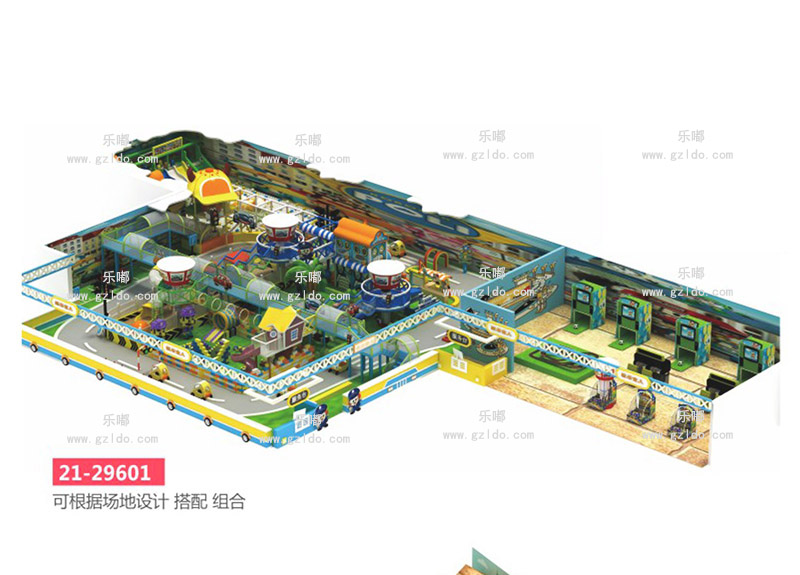 交通主题淘气堡(图1)