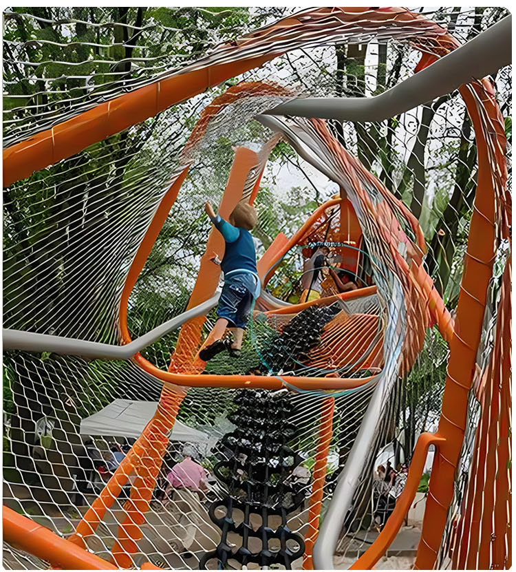 绳网攀爬游乐设备展示十六(图17)