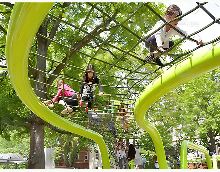 绳网攀爬游乐设备展示十八(图3)