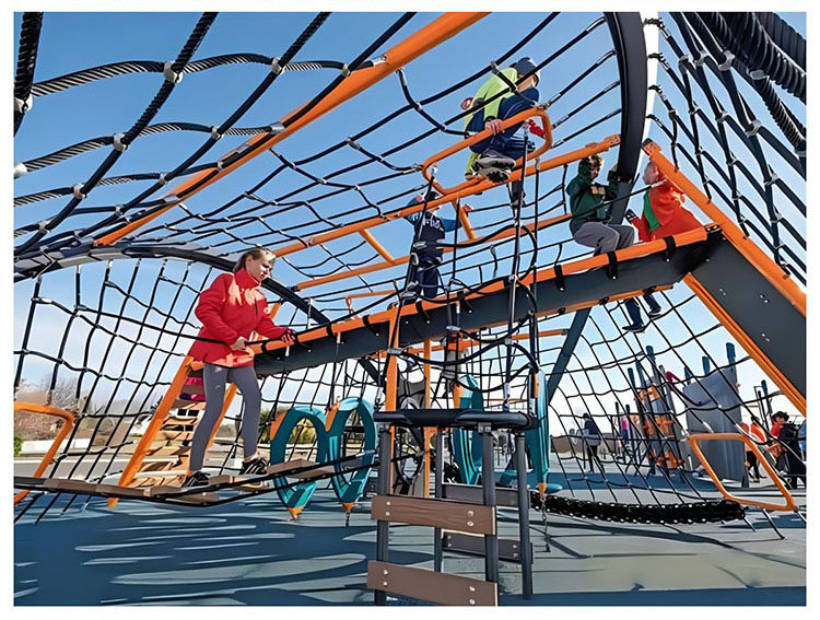 绳网攀爬游乐设备展示十八(图19)